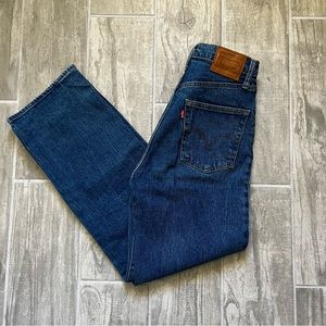 Levi’s Premium Ribcage Straight 25 x 27